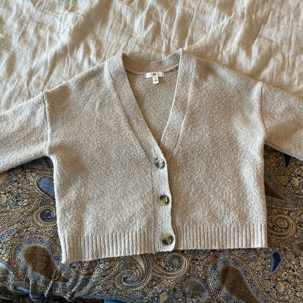 BP cropped sweater from Nordstrom